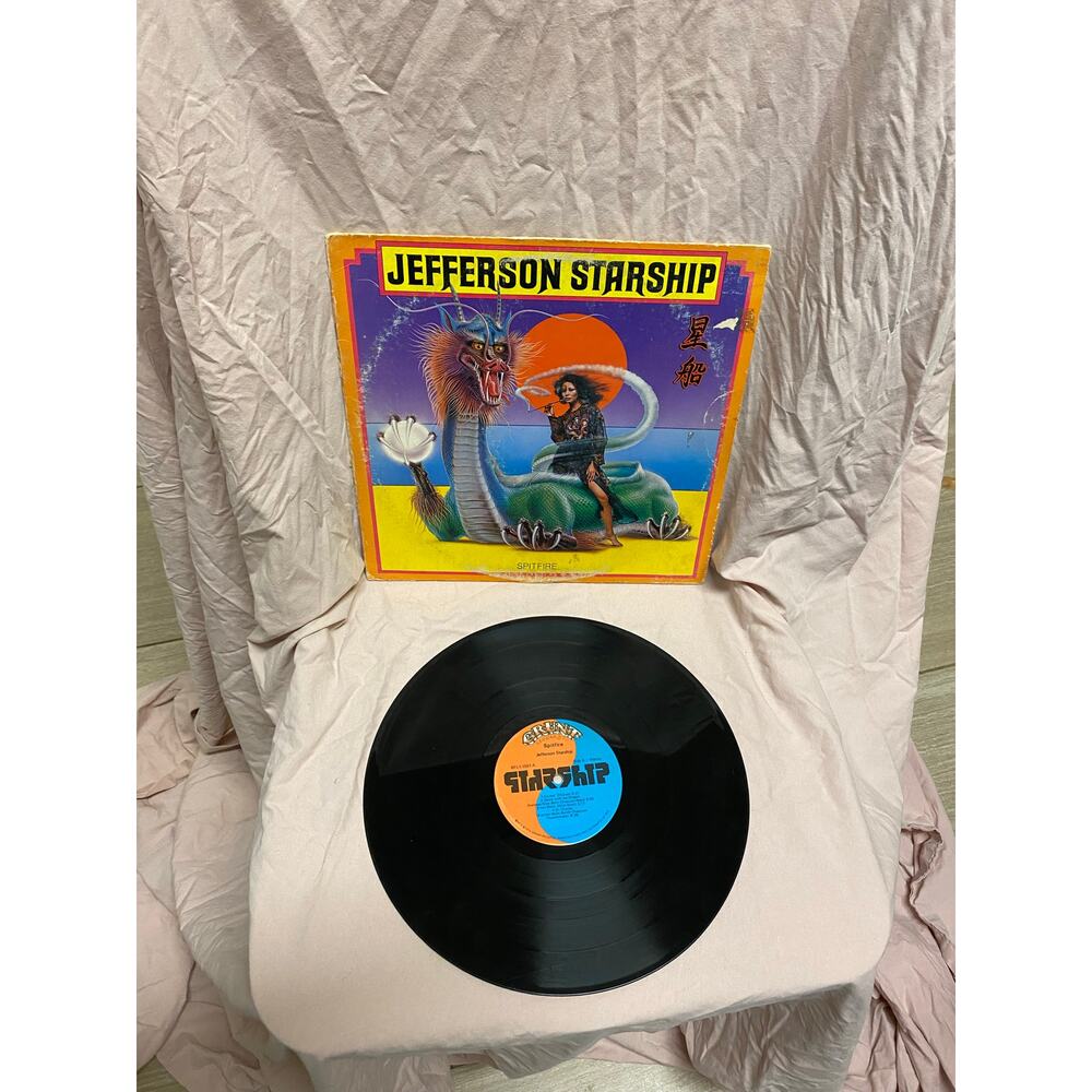 Grunt Records BFL1-1557 Jefferson Starship Spitfire Vinyl LP Rock Vintage 1976